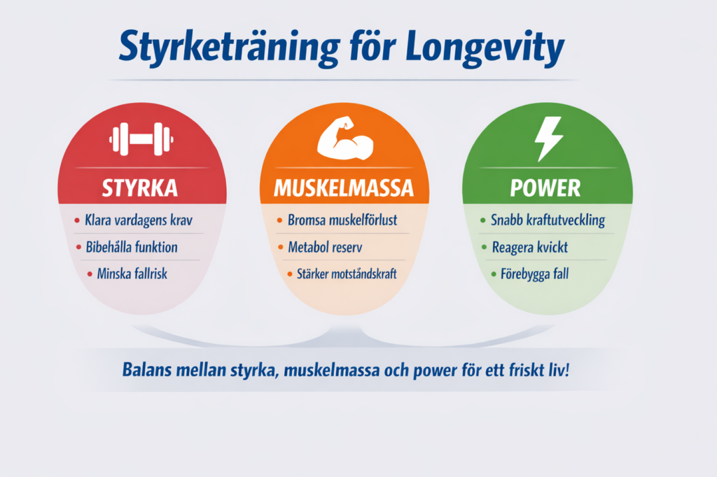 styrketräning för longevity