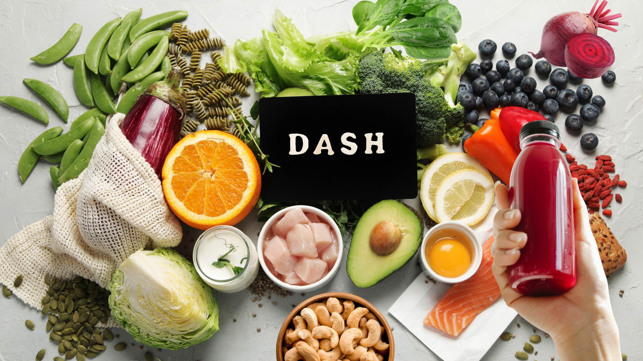 mat som sänker blodtrycket DASH